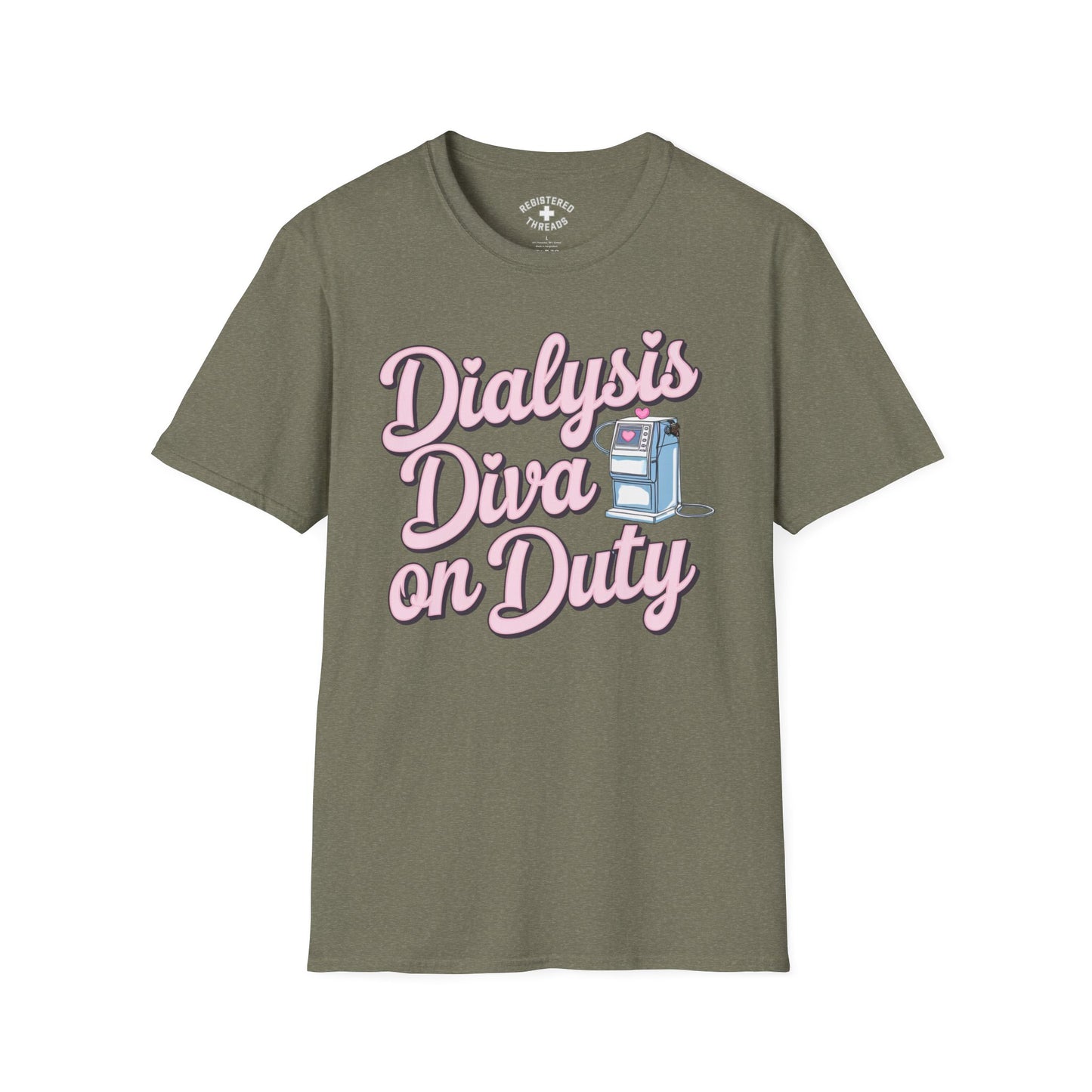 Dialysis Diva on Duty T-Shirt