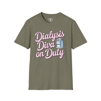 Dialysis Diva on Duty T-Shirt