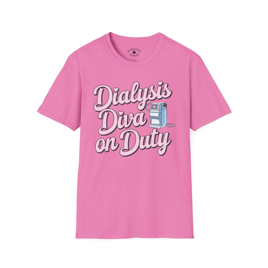 Dialysis Diva on Duty T-Shirt