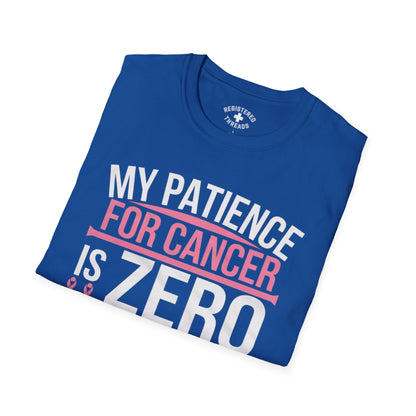 No Patience for Cancer T-Shirt